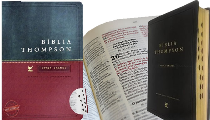Bíblia Thompson - Eleita a 2ª Melhor Bíblia de Estudo